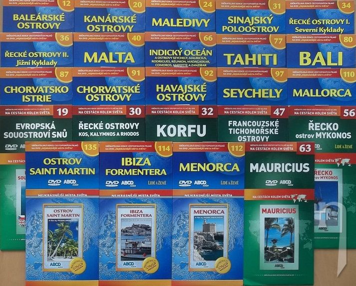 DVD Film - Kolekce ostrovy (24DVD)