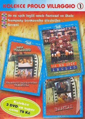 DVD Film - Kolekce Paolo Villaggio 1.  (3 DVD)