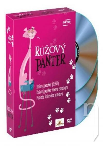 DVD Film - Kolekce: Ružový panter (3 DVD)