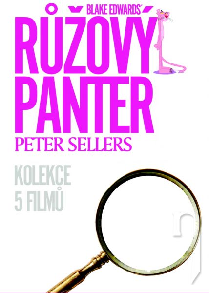 DVD Film - Kolekce: Ružový panter (5 DVD)