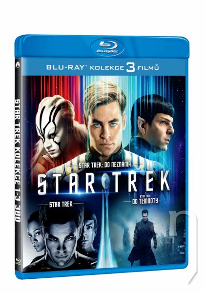 BLU-RAY Film - Kolekce: Star Trek 1 - 3 (3 Bluray)