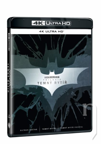 BLU-RAY Film - Temný rytíř trilogie 3BD (UHD)