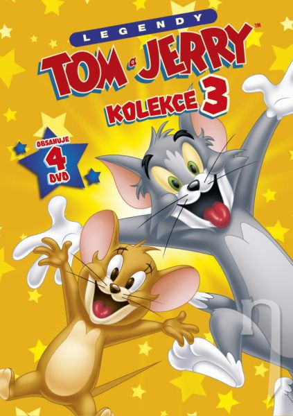 DVD Film - Kolekce Tom a Jerry III. (4 DVD)