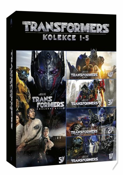 DVD Film - Transformers kolekce 1-5 5DVD