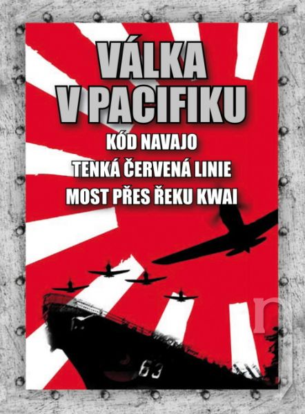 DVD Film - Kolekce:  Válka v Pacifiku (3DVD)