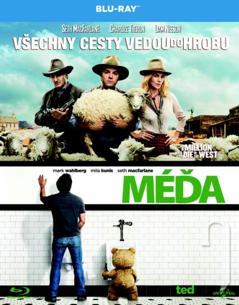 BLU-RAY Film - Kolekce: Všechny cesty vedou do hrobu + Méďa