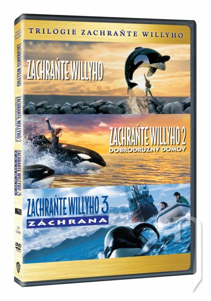 DVD Film - Kolekce: Zachráňte Willyho (3 DVD)