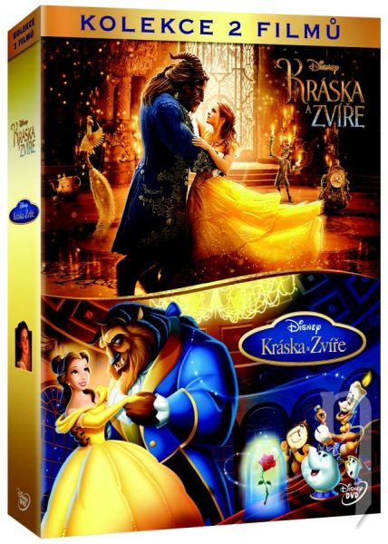 DVD Film - Kráska a zviera kolekcia 2DVD (SK)