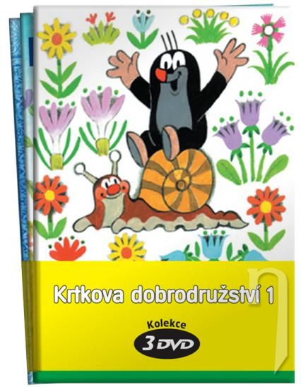 DVD Film - Krtkova dobrodružství 1. (1 - 3)