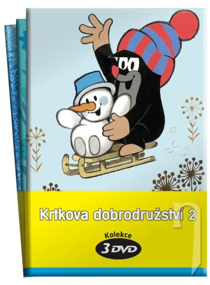 DVD Film - Krtkova dobrodružství 2. (4 - 6)