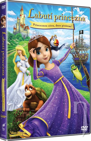 DVD Film - Labutí princezna - Princeznou zítra, dnes pirátem!