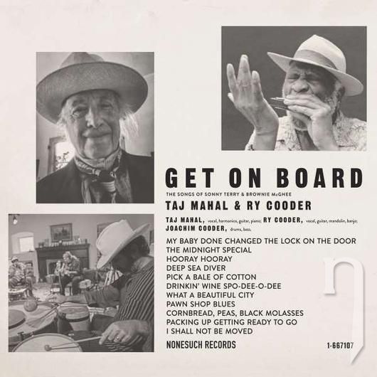 CD - MAHAL TAJ & COODER RY : GET ON BOARD