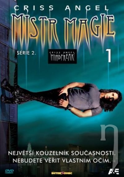 DVD Film - Mistr Magie: Criss Angel s2 - e1 (papierový obal)