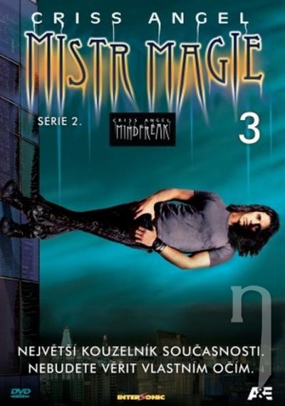 DVD Film - Mistr Magie: Criss Angel s2 - e3 (papierový obal)