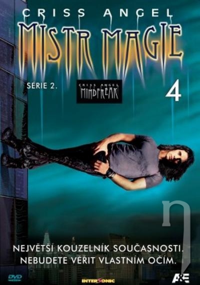 DVD Film - Mistr Magie: Criss Angel s2 - e4 (papierový obal)