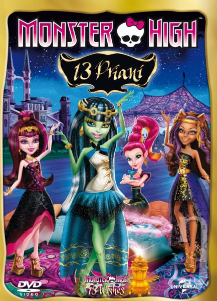 DVD Film - Monster High: 13 přání