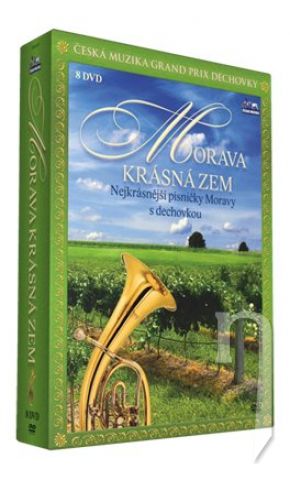 DVD Film - Morava krásná zem 8DVD