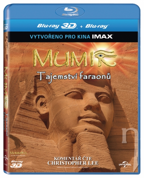BLU-RAY Film - Mumie: Tajemství faraonů 3D