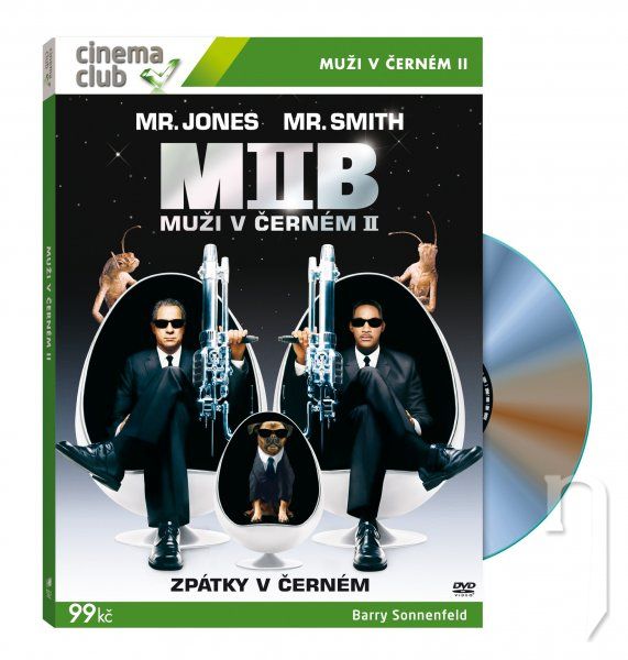 DVD Film - Muži v černém II (pap.box)