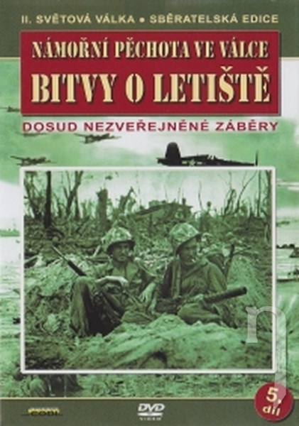 DVD Film - Námořní pěchota ve válce - 5. díl - Bitvy o letiště (papierový obal) CO