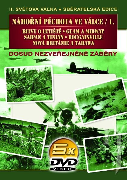 DVD Film - Námořní pěchota ve válce I. (5 DVD) CO