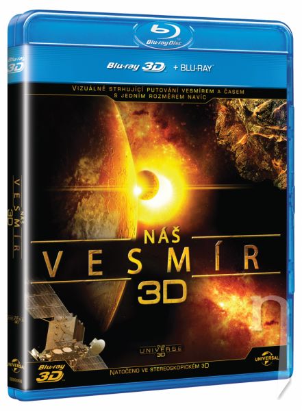 BLU-RAY Film - Náš vesmír 3D