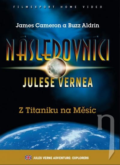 DVD Film - Nasledovníci Julesa Verna - Z Titaniku na Mesiac (papierový obal) FE