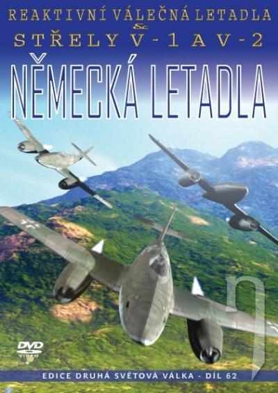 DVD Film - Německá letadla - Reaktivní válečná letadla a střely V-1 a V-2 (papierový obal) CO