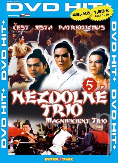 DVD Film - Nezdolné trio (papierový obal)