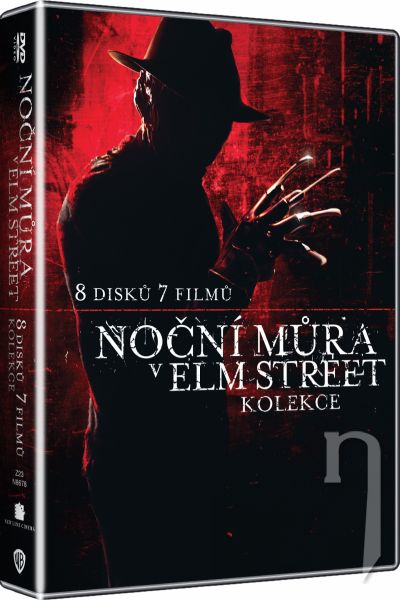 DVD Film - Noční můra v Elm Street kolekce 1-7. 8DVD (DVD+DVD bonus)