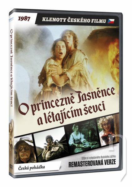 DVD Film - O princezně Jasněnce a létajícím ševci