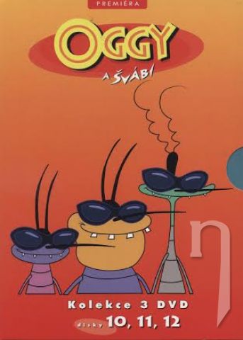 DVD Film - Oggy a švábi 10-12 (3 DVD)
