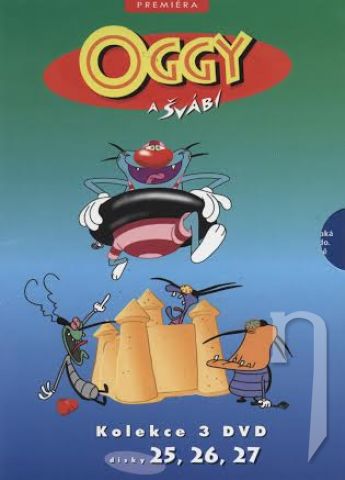 DVD Film - Oggy a švábi 25-27 (3 DVD)