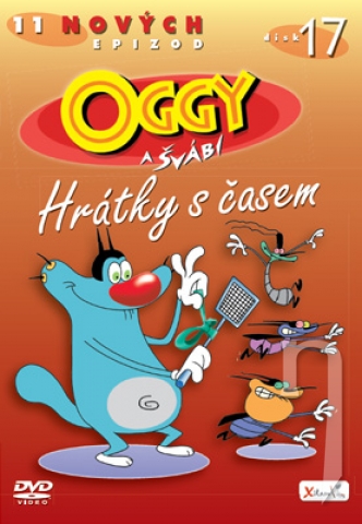 DVD Film - Oggy a švábi – Hrátky s časem 17