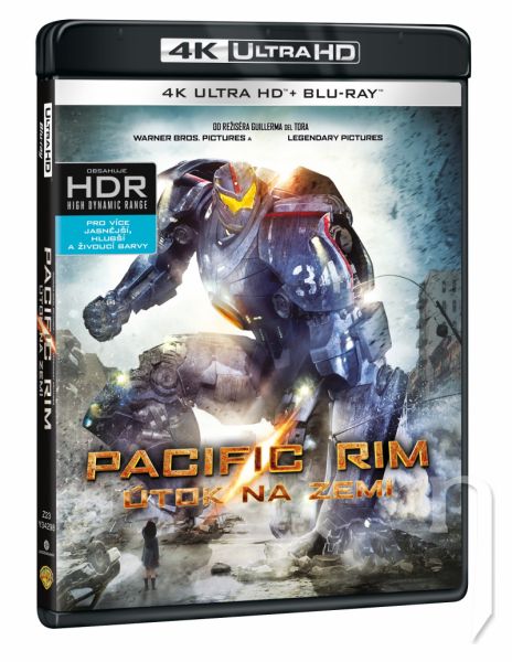 BLU-RAY Film - Pacific Rim - Útok na Zemi 2BD (UHD+BD)