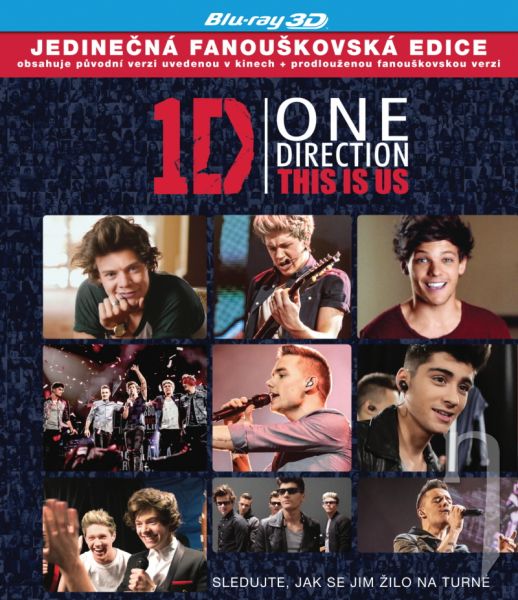 BLU-RAY Film - One Direction: This Is Us 3D