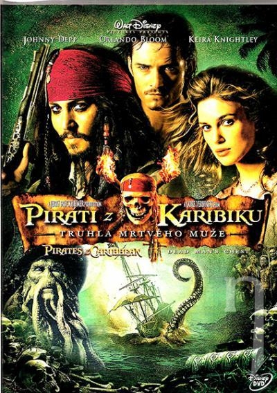 DVD Film - Piráti Karibiku: Truhlica mŕtveho muža