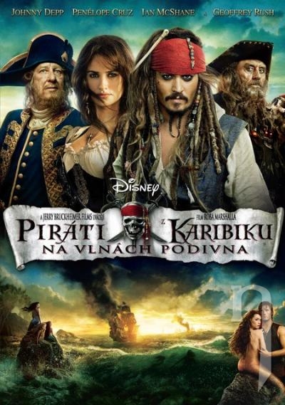 DVD Film - Piráti z Karibiku: Na vlnách podivna