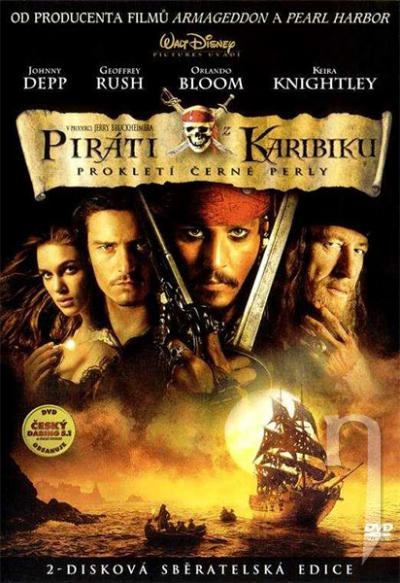 DVD Film - Piráti z Karibiku: Prekliatie Čiernej Perly