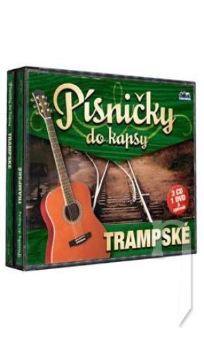 DVD Film - Písničky do kapsy, trampské 3CD+1DVD+ BONUS ZPĚVNÍK