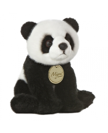 Hračka - Plyšová panda sedící - Miyoni (19 cm)