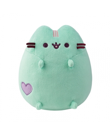 Hračka - Plyšová Pusheen mentolová se srdíčkem - Pusheen - 17,5 cm