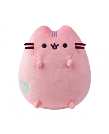 Hračka - Plyšová Pusheen růžová se srdíčkem - Pusheen - 17,5 cm