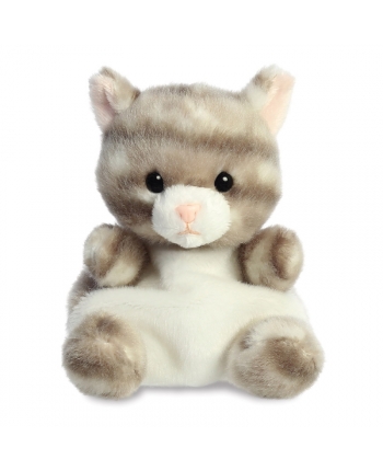 Hračka - Plyšové koťátko Silver - Palm Pals - 13 cm