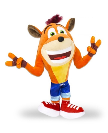Hračka - Plyšový Crash - Crash Bandicoot - 30 cm