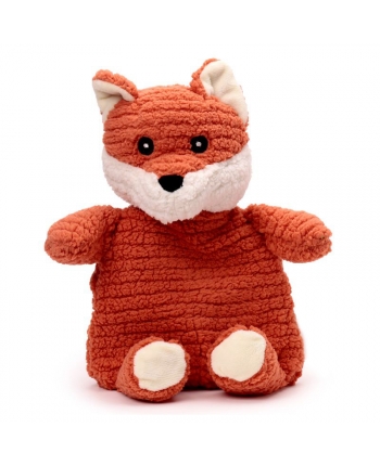 Hračka - Plyšový hřejivý polštář - liška - 30 cm