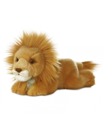 Hračka - Plyšový lev ležící - Miyoni - 20 cm