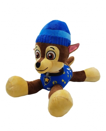 Hračka - Plyšový pejsek Chase ležící - letní - Paw Patrol - 50 cm