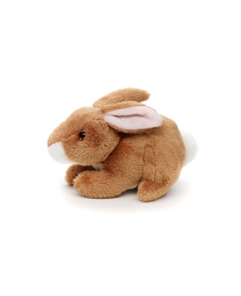 Hračka - Plyšová zajíček hnědý - Authentic Edition - 15 cm