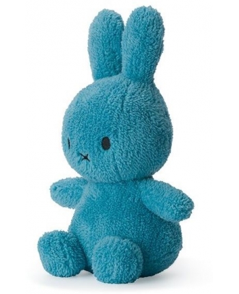 Hračka - Plyšový zajíček tyrkysový froté - Miffy - 23 cm